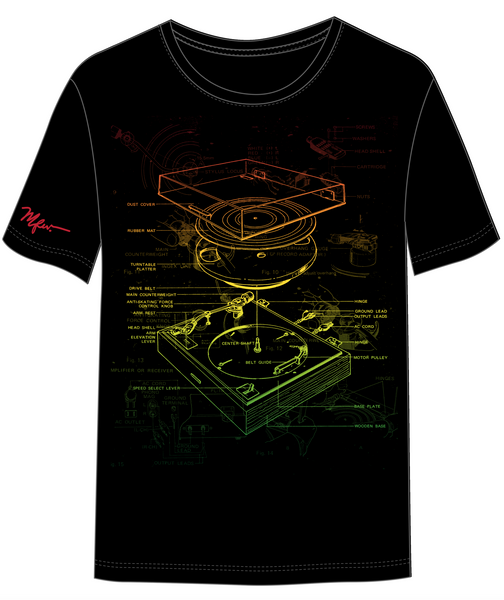 Turn Table Tshirt (reggae)