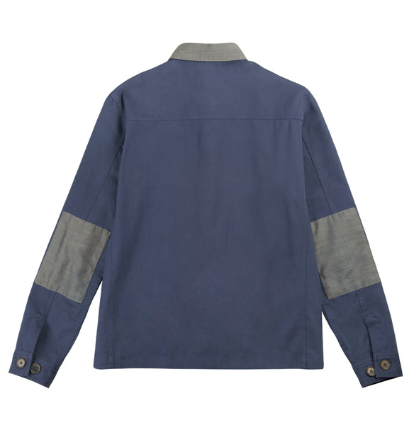 Signature Shirt Jacket - Blue