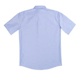 Short Sleeve Button Down - Blue Chambray
